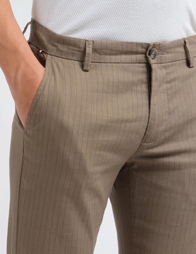 Arrow Men Khaki Casual Trouser_ASAETRO2985_38