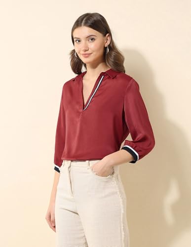 U.S. POLO ASSN. Women's Regular Fit Shirt (UWSS25SHT205