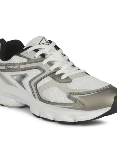 Power Women Sports Lace Up Shoes - White (6Uk)