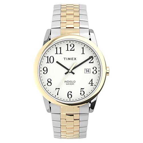 TIMEX Easy Reader Round 38mm White Dial Analog Men Watch - TW2V40100AP