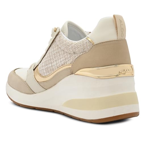 Aldo Womens CAROTERIEL-IN680 Ladies Light Pink Wedge Sneakers, 2 UK