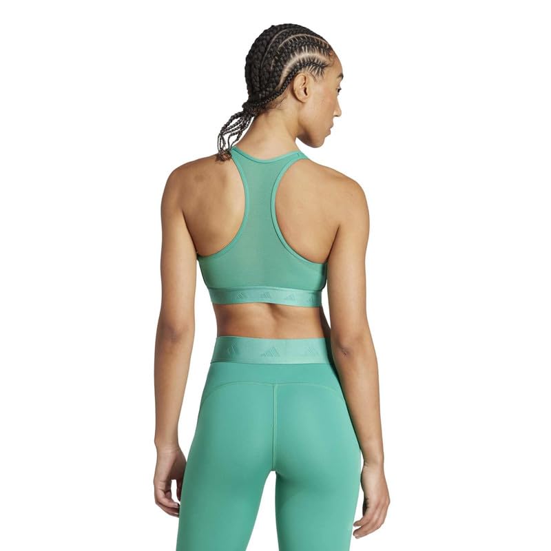 adidas Womens Sport Bra | Pwr Ms Hyglm | Green | Size-L |