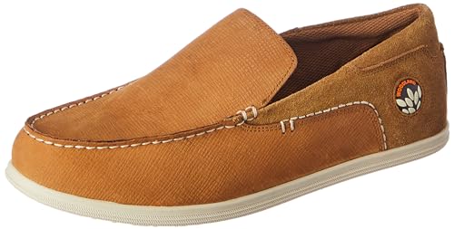 Woodland Men's Camel Leather Casual Shoes-9 UK (43 EU) (OGC 4311022)