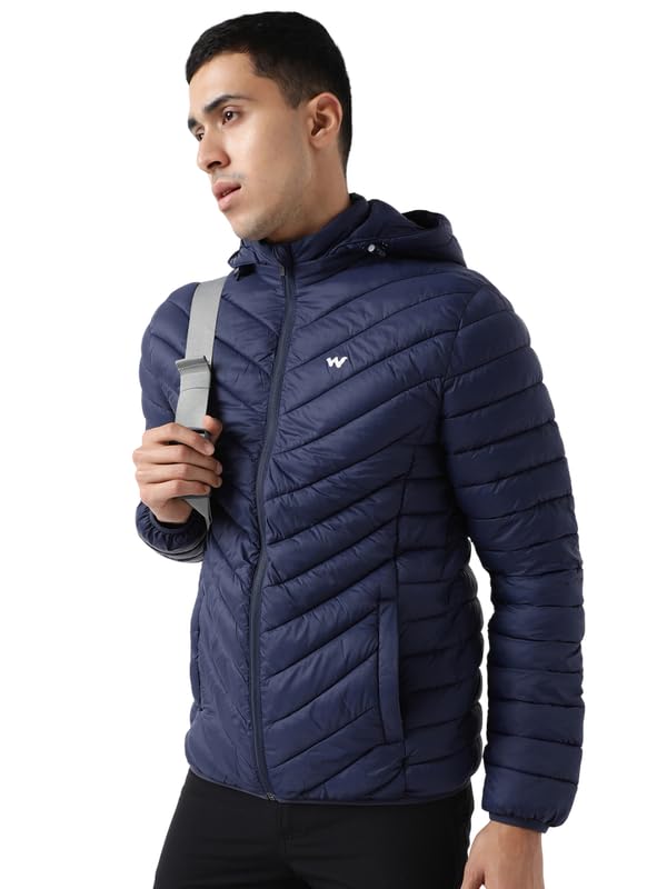Wildcraft Men Nylon Husky Jacket (Navy1, XXXL)