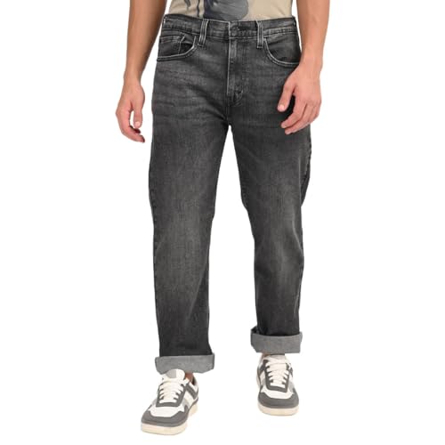 Levi's Men's Straight Jeans (005RC-0023_Black