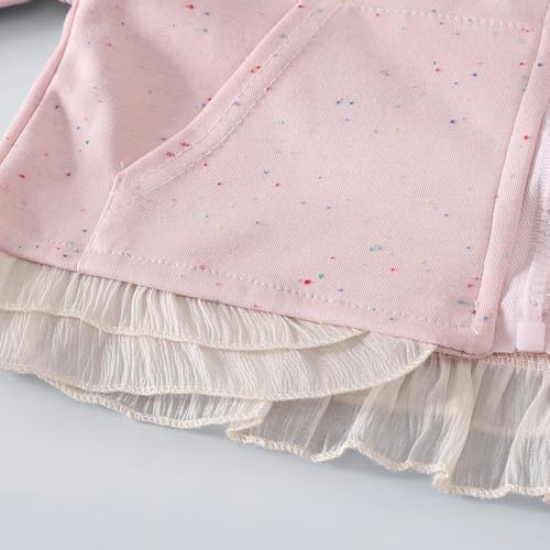 Hopscotch Girls Full Sleeves Pink 3-Pc Snow White Pants Set For Ages (12-18 Months)