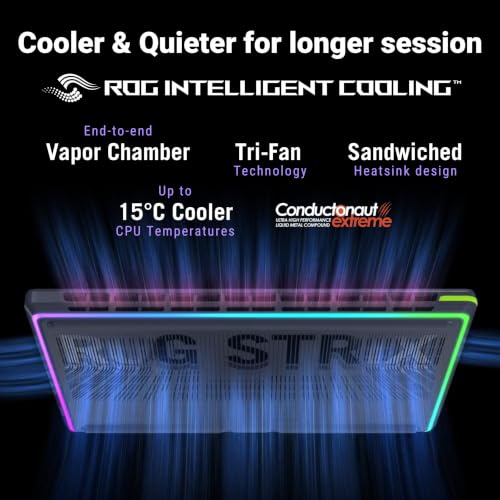 ASUS ROG Strix G16 (2026),Intel Core Ultra 7 255HX (Series 2),RTX 5060-8GB,16GB RAM (Upgradeable),1TB SSD,FHD+,16"(40 cm),300Hz,Win 11,M365 Basic(1Y),Office 24,Gray,2.6 Kg,G615LM-TS268WS,Gaming Laptop