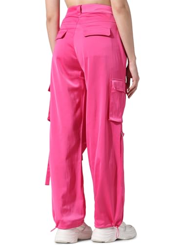 ONLY Fuchsia Pink Co-ord Set Cargo Pants