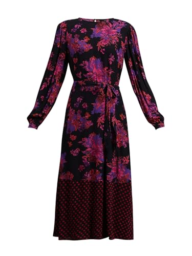 VERO MODA Women's Fit and Flare Black Dress