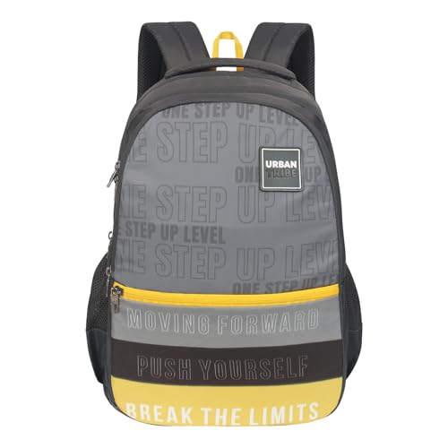 URBAN TRIBE Urban Style-03 25 Liters Grey Smart Casual Office Travel Backpack for Men & Women, Boys & Girls