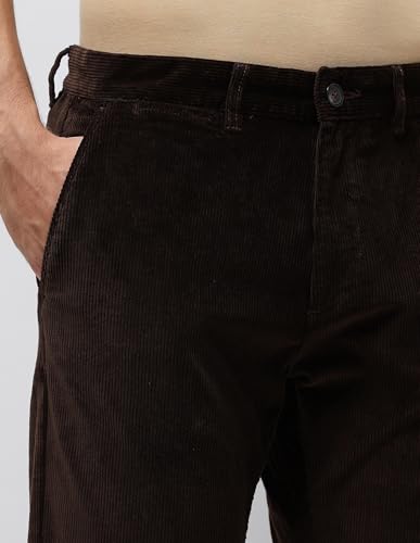 U.S.Polo ASSN. Men's Straight Casual Pants (USTRO070R_Choco