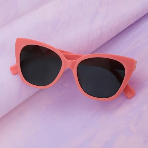 Pink Toned UV Protected Lens Cat Eye Sunglass for girl