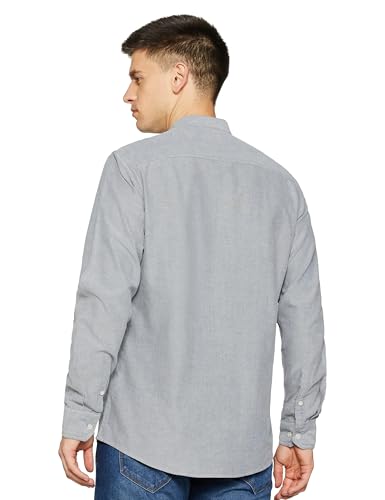 Allen Solly Men's Regular Fit Shirt (ALSFACUFK15184_Grey
