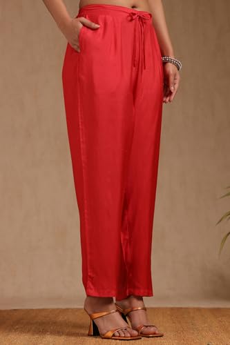 Soch Women's Tissue Chudidar Set (EWA5CD22060_Red