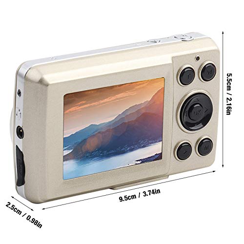 Ubervia Point & Shoot Digital Cameras - Digital Camera 2MP 720P 30FPS 16X Zoom Mini Video Camera 24 LCD Rechargeable HD Digital Video Students CamerasIndoor Outdoor Gift for Teens Kids Beginners Adult