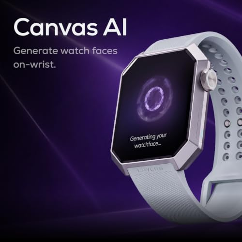 Layers Anarc 2 Smartwatch | 1.85 AMOLED 60Hz Display | Built-in GPS | AI Watch Faces & Assistant | BT Calling | Auto Brightness | Heart Rate + Sleep Monitor Smartwatch, Alluminium Body (Parent) (Orange)