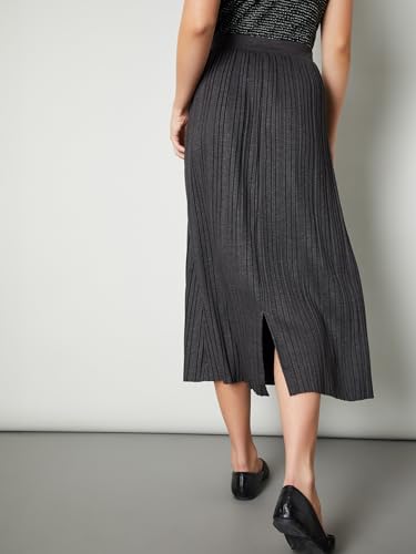 Max Viscose Western Skirt Grey