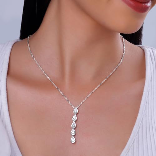GIVA 925 Silver Twilight Sparkle Pendant with Link Chain| Necklace to Gift Women & Girls | With Certificate of Authenticity and 925 Stamp | 6 Months Warranty