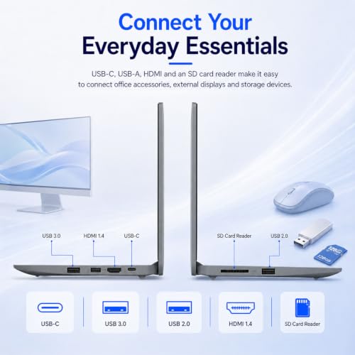 Lenovo IdeaPad 1 15.6“ Laptop | AMD Athlon Processor | 36GB RAM | 1TB PCIe SSD + 128GB eMMC | Full-Size Keyboard | Wi-Fi 6 | Win 11 | Privacy Webcam | Ultraslim Notebook for School & Home Office