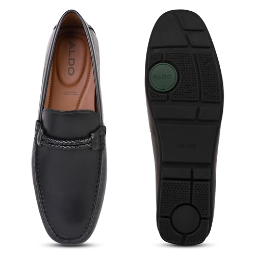 Aldo FILDESA-IN009 Other Black Leather Moccasins