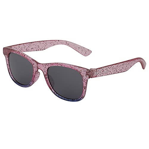 Carlton London Girl's Black Lens & Pink Square Sunglasses