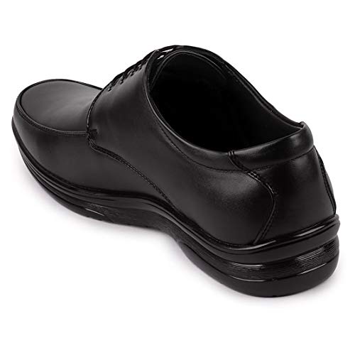 Bata Men's Synthetic Black Formal Lace-up Shoes 821-6003-40
