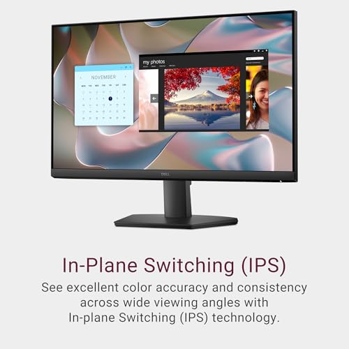Dell Pro E2425HM 23.8" FHD Monitor | IPS Panel | 5ms Response| Tilt Adjustment |Anti-Glare| 100Hz Refresh Rate | 1000:1 Contrast | 250 cd/m2 |HDMI, Display Port, VGA| TÜV Rheinland 3-Star- Black