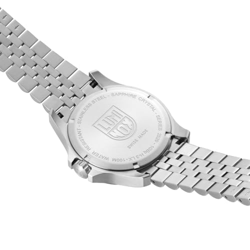 Luminox - Dress Field - Mens Field Watch - Watches for Men - 43mm - Swiss Quartz - 100M Water Resistant - Sapphire Crystal - Stainless Steel Case - Always Visible - Swiss Made, X3.BE21