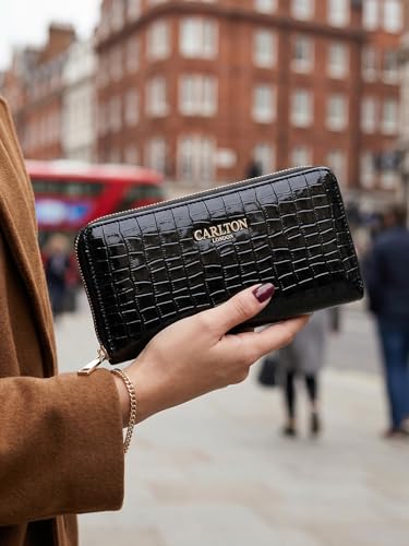 Carlton London Women Wallet,Black,Free Size