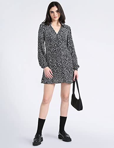 Tommy Hilfiger TJW AOP Mini Shirt Dress Black