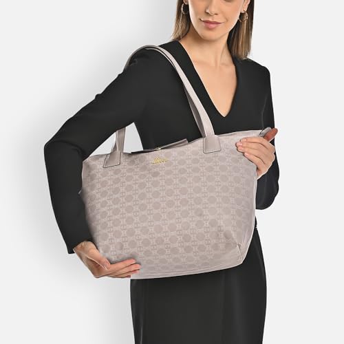 Lavie Women's Mono Vincy Tote Handbag for Women | Tote Bag for Work | Ladies purse | Stylish Shoulder Bag | Gift for Women