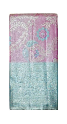 VFCollections Women's Kanchipuram Silk Pure - Royal Collections - Pattu Sarees With Blouse (VFC738-5)
