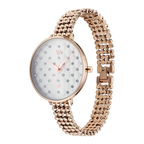 Fastrack Vyb Iconique Quartz Analog White Dial Watch for Women