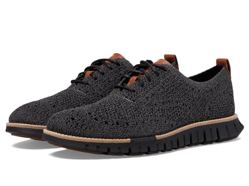 Cole Haan Men's Zg Remastered Stitchlite Oxford, Magnet/Black, 6.5 UK