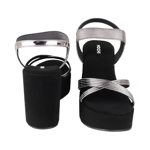 Mochi Women Wedge Heel Fashion/Partywear Sandal UK/5 EU/38 (34-47)