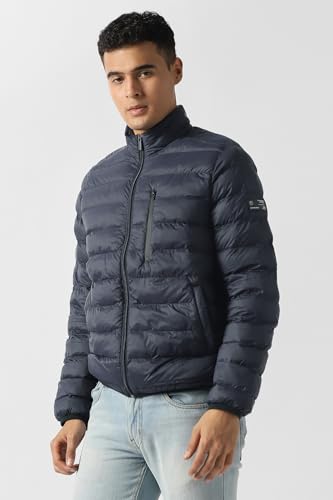 Van Heusen Men's A-Line Coat (VFJKABOFS19387_Navy