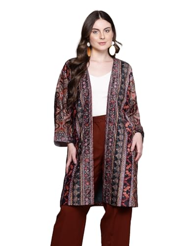 Aarke Ritu Kumar Multi Velvet Shrug Multicolour