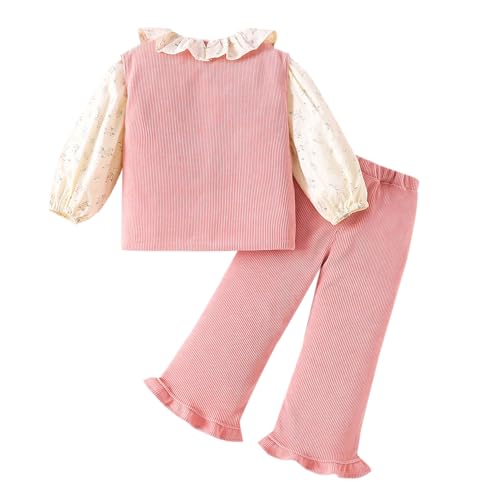 Hopscotch Baby Girls Cotton Pant set in Pink Color For Ages (12-18 Months)