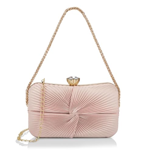 Lavie Women's Ruby Knot Framed Clutch | Ladies Purse Handbag