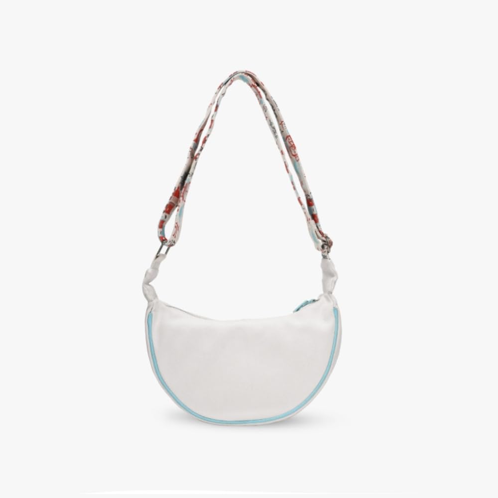 Eco Right Crossbody Bag, Sling Bag, Side Bag - Stylish Women's Purse With Adjustable Cotton Strap, Blue