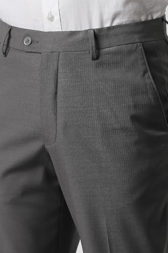 Van Heusen Men's Regular Work Utility Pants (VHTFWCFBP15212_Grey