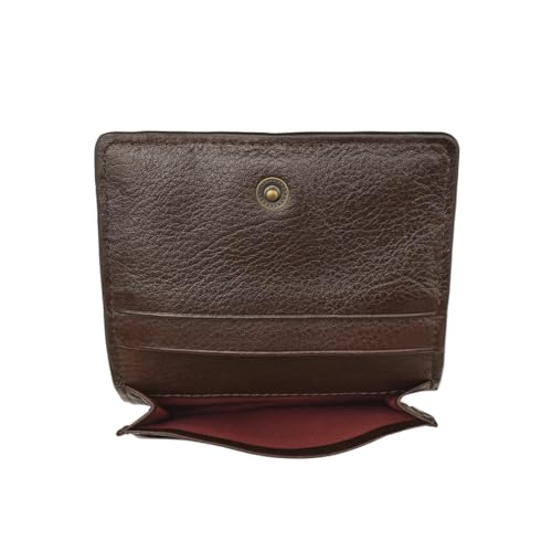 Hidesign La Plata W2 Mens Card Case - Dark Brown - S