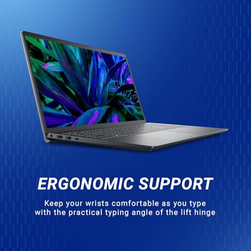 Dell 15 (Previously Inspiron) Laptop, 14th Gen Intel Core 3 100U Processor, 8GB DDR4, 512 SSD, 15.6" NT FHD 120Hz IPS AG 250 nit Display, Win 11 + Office H&S 2024, Carbon Black, Thin & Light- 1.63Kg