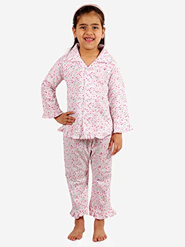 superminis Baby Girl's Cotton Printed Night Suit Pack Of 2 (50119-SMSINS32_Multicolour_6 Months-12 Months)