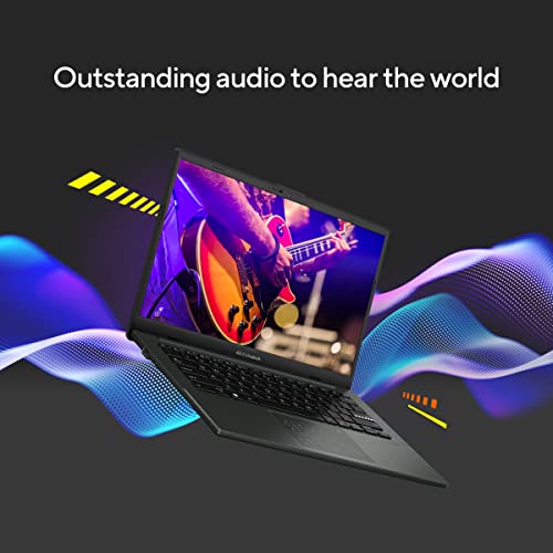 ASUS Vivobook Go 14, AMD Ryzen 3 7320U,Thin & Light (AMD Radeon iGPU/8GB RAM/512GB SSD/FHD/14/60Hz/42WHrs/Windows 11/M365 Basic (1Year)*/Office Home 2024/Mixed Black/1.38 kg) E1404FA-NK3325WS