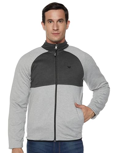 Wildcraft Men's A-Line Coat (31459_Grey