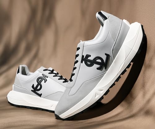 LOUIS STITCH Dutch Grey Sneaker for Men | Comfortable & Durable Sneaker | LSP-SNK-NBL-GY | UK-10