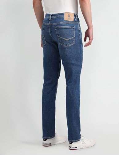 U.S. Polo Assn. Brandon Slim Tapered Fit Blue Jeans_UDJEN1258_34