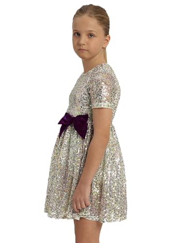 VERO MODA Girl Beige Fit & Flare Dress