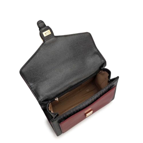 Da Milano Leather Tote Bag for Women - Black (LB-02266)